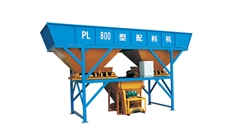 PL800 Concrete Batching Machine