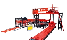 XX-1200B Auto block cuber system free reserved-holes for forklift for loading and unloading